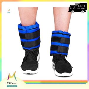 【Fast delivery】Adjustable Pair Set Leg Ankle Wrist Sand Bag 1-3 Kg 4-6 Weights Strap Strength Training Training Leggings weights Running Sport Equipment Women and men