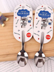 Thìa Bằng Thép Không Gỉ Dễ Thương Hoạt Hình Kitty Thiết Bị Ăn Uống Tùy Chỉnh Dụng Cụ Ăn Uống Cho Mọi Lứa Tuổi Quà Tặng Hàng Ngày