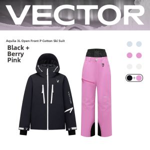 VECTOR | Waterproof Thicken Insulated 3L Full Seamed P-Cloth Ski Suit