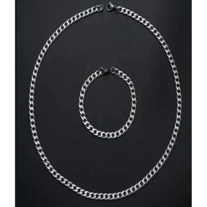 COD KALUNG TITANIUM SET GELANG PRIA ANTI LUNTUR DAN ANTI KARAT