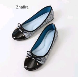 Sepatu Wanita Flat Shoes Anak Sampai Dewasa Super Empuk Kobe