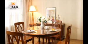 ROOSIO Furniture Thick Transparent PVC Table Mat 2mm Round Tablecloth 2-6 Seater Cover Waterproof Oil Proof Mat