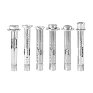Galvanized 304 Stainless Steel Exterior Hexagonal Internal Expansion Screw M6 M8 M10 Extended Length Counter Sunk round Head Bolt