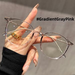 Chuming | Ultra-light Titanium Frame Small Round Glasses For Women With Myopia
