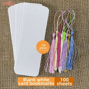 Creative DIY Tassel Bookmark Handmade Round Corners
