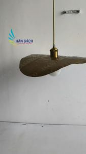 [VỪA RẺ - VỪA ĐẸP] Đèn thả hình lá sen nhà hàng khách sạn bàn ăn phòng khách HÂN BÁCH