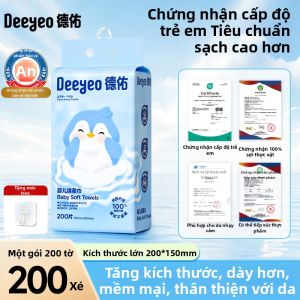 Deeyeo | Gói Khăn Giấy Facial Treo Tường Lớn Không Dùng Cho Bé