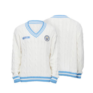 ALL STAR PARTNER | Blue and White Club Crest Sweater