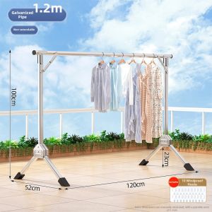 HAOMEIJIA | Easy Foldable Indoor Clothes Drying Rack