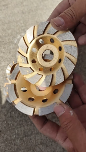 Chén Mài 100mm Xây Dựng - Chuyên Dụng Mài Đá Hoa Cương - Kim Cương Bền Bỉ