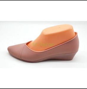 Sepatu Pantofel Wanita Sepatu Karet Jelly Wedges Fuhaha TJ-710