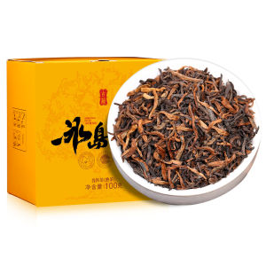 Trà Pu-erh Chín Cây Cổ Thụ 13 Năm Tuổi Gongting Nụ Vàng
