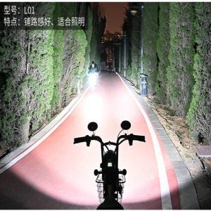 Đèn Xe Máy Điện Siêu Sáng Đèn Pha Trước Ống Kính Cường Độ Cao Phụ Kiện Xe Điện Phụ Kiện Xe Ba Bánh