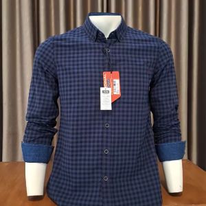 Cardinal Kemeja Lengan Panjang Slim Fit Pria C1804J02H