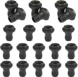Wine Stoppers for Wine Saver Vacuum Pump Preserver Grade Rubber Wine Stopper Keep Your Wine Fresh Bottle Cap Sealer for Home