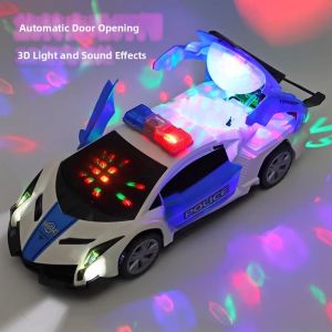 Transformable Car Robot Police Car Race Car Kids Toy