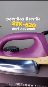 SETRIKA ADVANCE STK 520 SETRIKA LISTRIK SETRIKA ADVANCE SETRIKA WATT RENDAH SETRIKA MURAH SETRIKA RINGAN