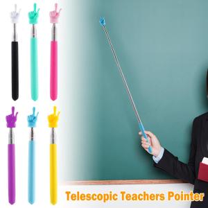 Finger Reading Guide Finger Reading Tools Retractable Sticks Educational Learning Toys For Children Class Whiteboard Pointer 1pc