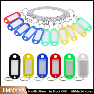 11/18-Bit Key Holder Keychain Metal Key Plate Tag Metal Keychain Key Label Key Organizer Disk