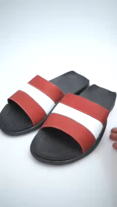 ZEGER Sandal Casual Pria Kulit Slip on Selop - Slider NXZ 002