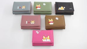 T408 Dompet Wanita Dompet Lipat 3 Dompet Clutch
