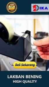 isolasi / selotip bening 24mm x 100 yard t7 Selotip Bening 1 inch 100 Yard Stationery Tape Transparant ISOLASI BENING 1" INCH 24MM X 100Y BODHI TAPE LAKBAN BENING ISOLASI BENING Isolasi Bening 1 inch 100 Yard Solatip Solasi SelotipIsolasi 1 inch x 100