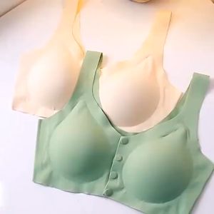 Bra Wanita Seamles Busui Kancing Depan Sporty Polos 8815
