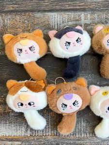 Baby Three Lucky Cat Móc Khoá Mèo Thần Tài Loại Đẹp Đồ Chơi Thú Bông Cho Bé Giá tại Xưởng