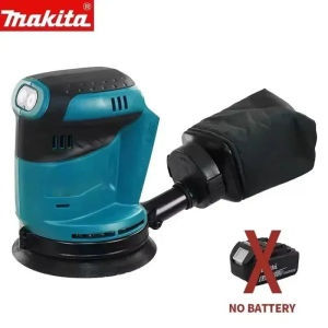 Makita | Makita DBO180Z 18V Cordless Random Orbital Sander for Woodworking & Putty Polishing Tool Bare DIY Professional