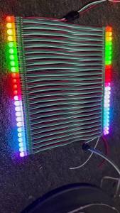 6m 50 Beads Full Color RGB WS2811 IC 12mm Pixels Digital Addressable 5V 12V Dream Color LED Pixels Module IP68 Waterproof Light