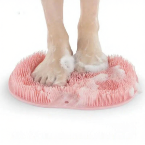 MEISITEKEKE | Anti-slip Lazy-friendly Back Cleaning Silicone Bath Brush