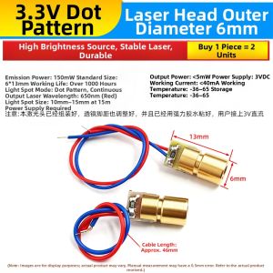 High Power 650nm Red Line Laser Diode