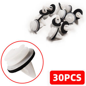 PINMOAP Door Panel Clips Fit 9mm Hole For Peugeot 206 207 208 308 407 408 Citroen C4 C5 C3 BMW E30 E34 E36 E38 E46 X5 M3 M5 Z3