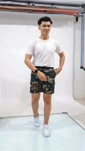 Volstice Celana Cargo Pendek Boardshort Camo Parasut
