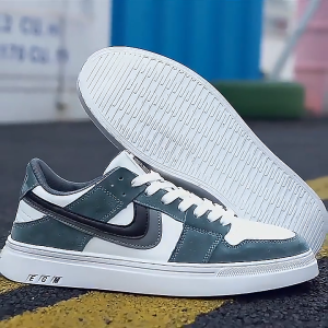 Dominov Sepatu Sneakers Pria Kasual Sporty Tobias Premium Quality Warna Hitam