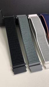 20mm 22mm Nylon Loop Strap For Garmin Forerunner 55 165 265 645 255 Active 5/Move Trend/Vivoactive 5/Venu 4/3/sq 2 Bracelet Belt