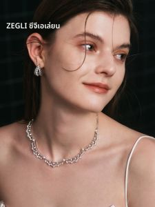 ต่างหูลูกไม้สไตล์ฝรั่งเศส ZEGL ต่างหูรูปดอกไม้สไตล์บัลเล่ต์สำหรับผู้หญิง ต่างหูหรูหรา ต่างหูสไตล์ฝรั่งเศส ต่างหูสไตล์ฝรั่งเศส