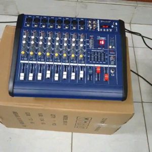 POWER MIXER AUDIO SPEAKER 8 CHANNEL SOUNDRIFFT SD 3000 AMPLIFIER MIXER