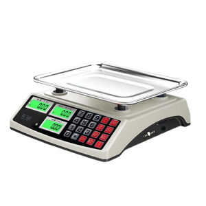 [YoungStyle] 40kg/1g Price Computing Scale with Stainless Steel Plate Commercial Price Scale Waterproof for Farmers Market Meat Shop