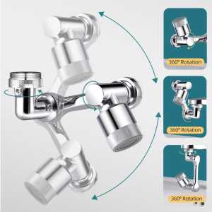 Faucet Aerator Splash Filter Faucet 180.* Angle Rotate and Swivet