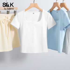 BALENO | Snug Fit Square Neck T-Shirt M