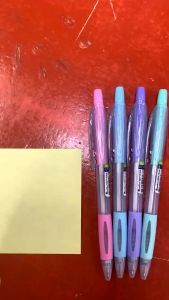 ปากกาลูกลื่น Quantum M7 PEARL ควอนตั้ม 0.7มม. หมึกสีน้ำเงิน ด้ามพาสเทล คละสี (ราคา/ด้าม)