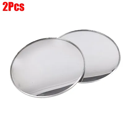 360 Degree Car Blind Spot Mirror Adjustable 2 Sides Wide Angle Exterior Automobile Convex Rear View Mirrors Parking Mirror 2Pcs