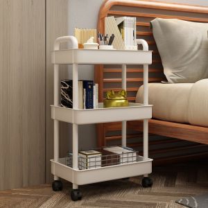 Portable Storage Rack Multi-Layer Trolley