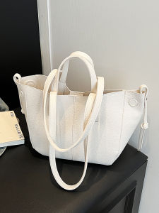 Fashionable Large Capacity Tote Bag Womens Summer 2025 New Simple Versatile Single Shoulder Bag High-End Sensation Crossbody Bag