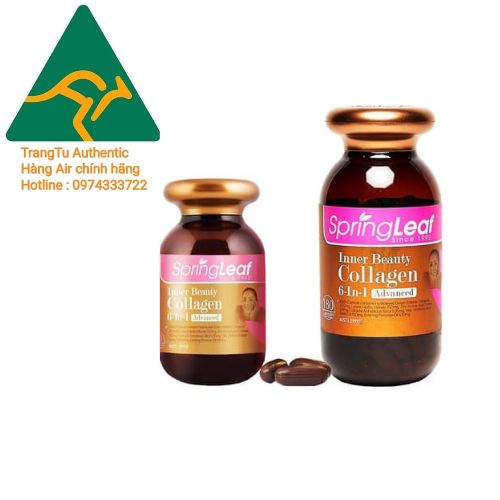 Viên uống Collagen SpringLeaf Inner Beauty Collagen 6in1 Úc hộp 90 viên ...