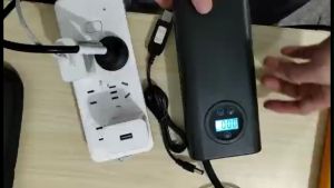 12V Car Air Pump Portable Car Tire Inflator Inflation Pump Air Compressor Pump Digital Display for Car automobile Motorcycles Bicycles