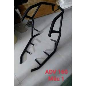 Bộ khung bảo vệ kim loại xe ADV 160 mẫu đơn giản có phụ kiện kèm theo- phụ kiện xe máy