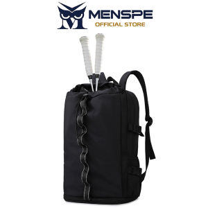 MENSPE Sports Backpack Tennis Racket Holder Backpack Large Capacity Sports Bag Water Resistant For Tennis Pickleball Badminton Gym Travel