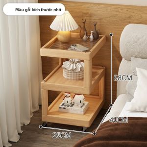 ZHUSHANXIA | Tủ Đầu Giường Hiện Đại Có Thể Di Chuyển với Khoảng Trống Đa Năng